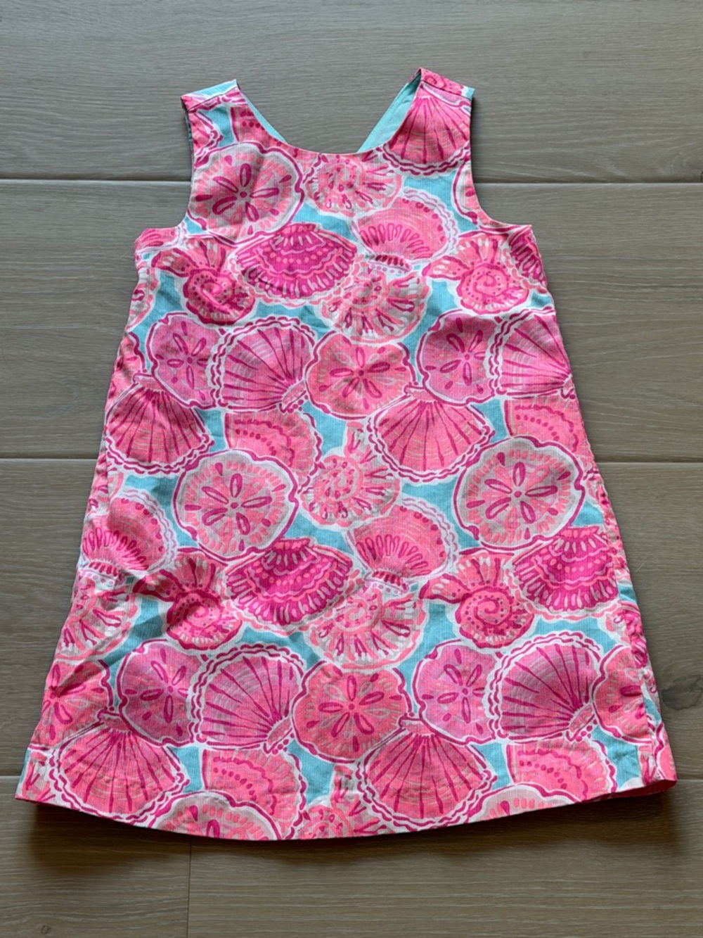Girl’s Pink Seashell Print Sundress Size 5, Kid’s Tommy Bahama Dress